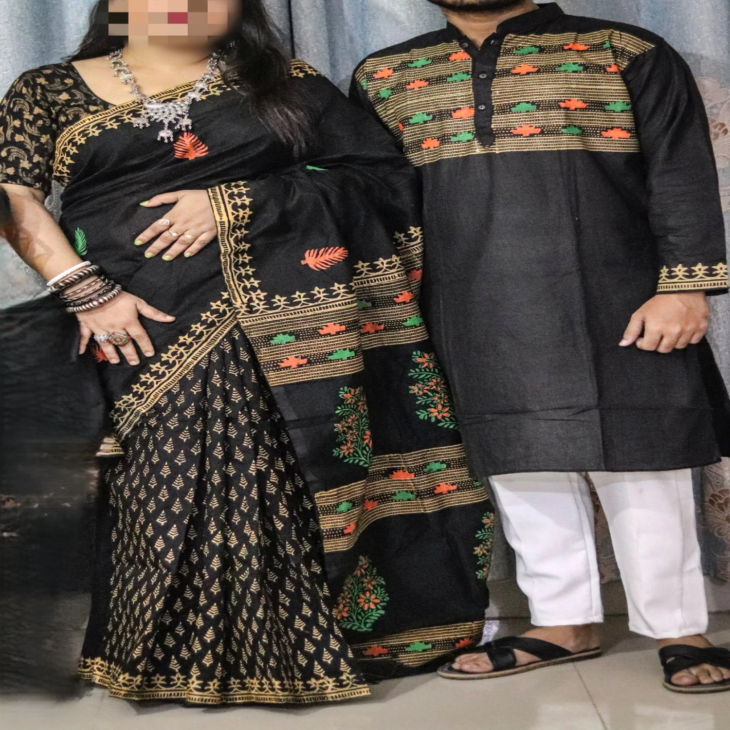 ধুপিয়ান সিল্ক, ব্লক প্রিন্টের